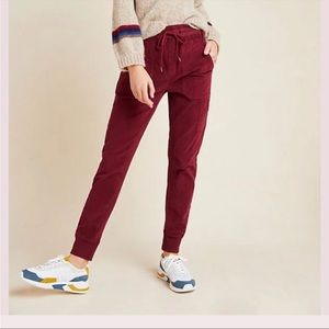 Anthropologie Leigh Corduroy Joggers, small